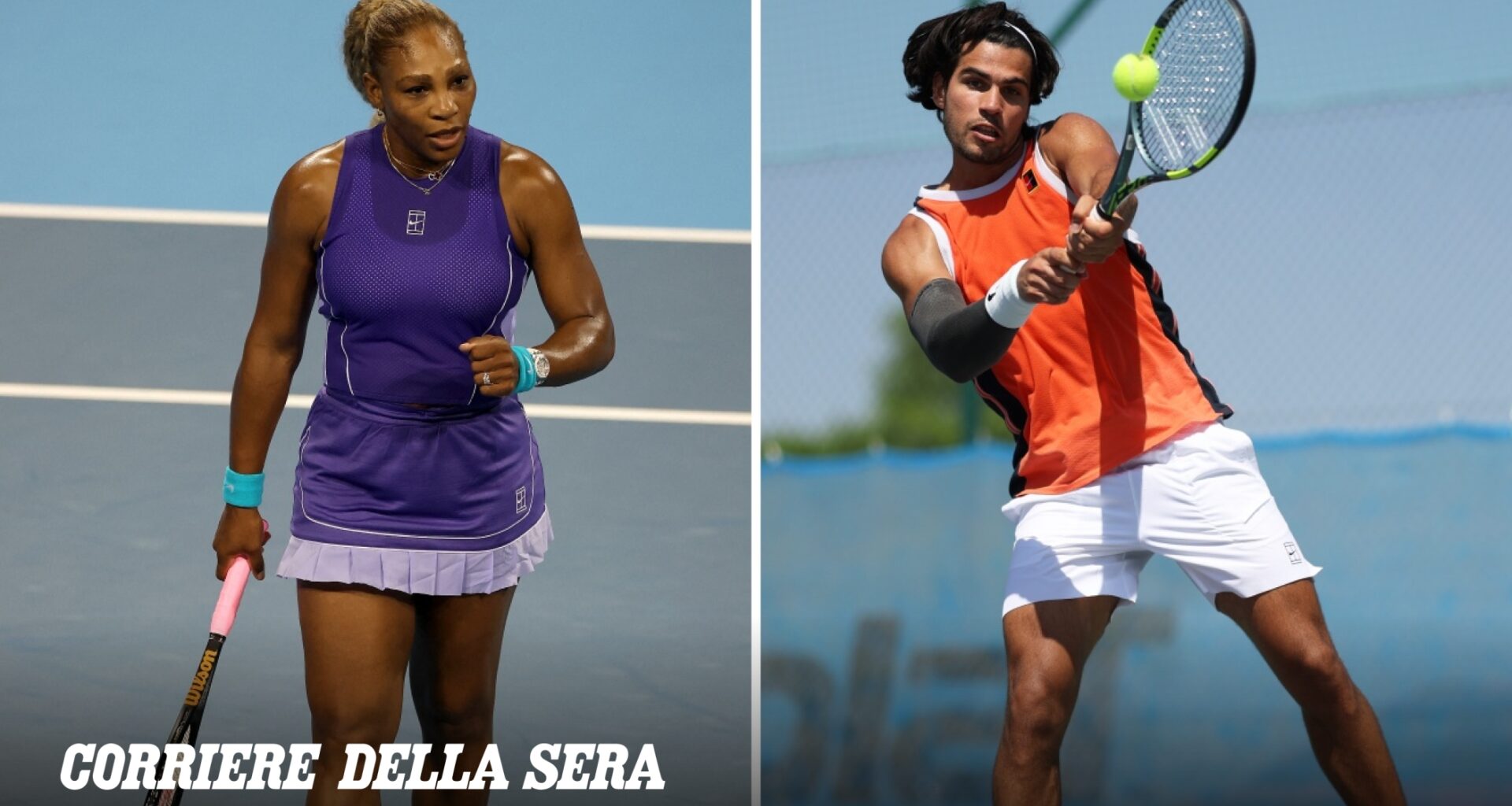 Carlos Alcaraz e Serena Williams giocheranno insieme il doppio misto agli Us Open
