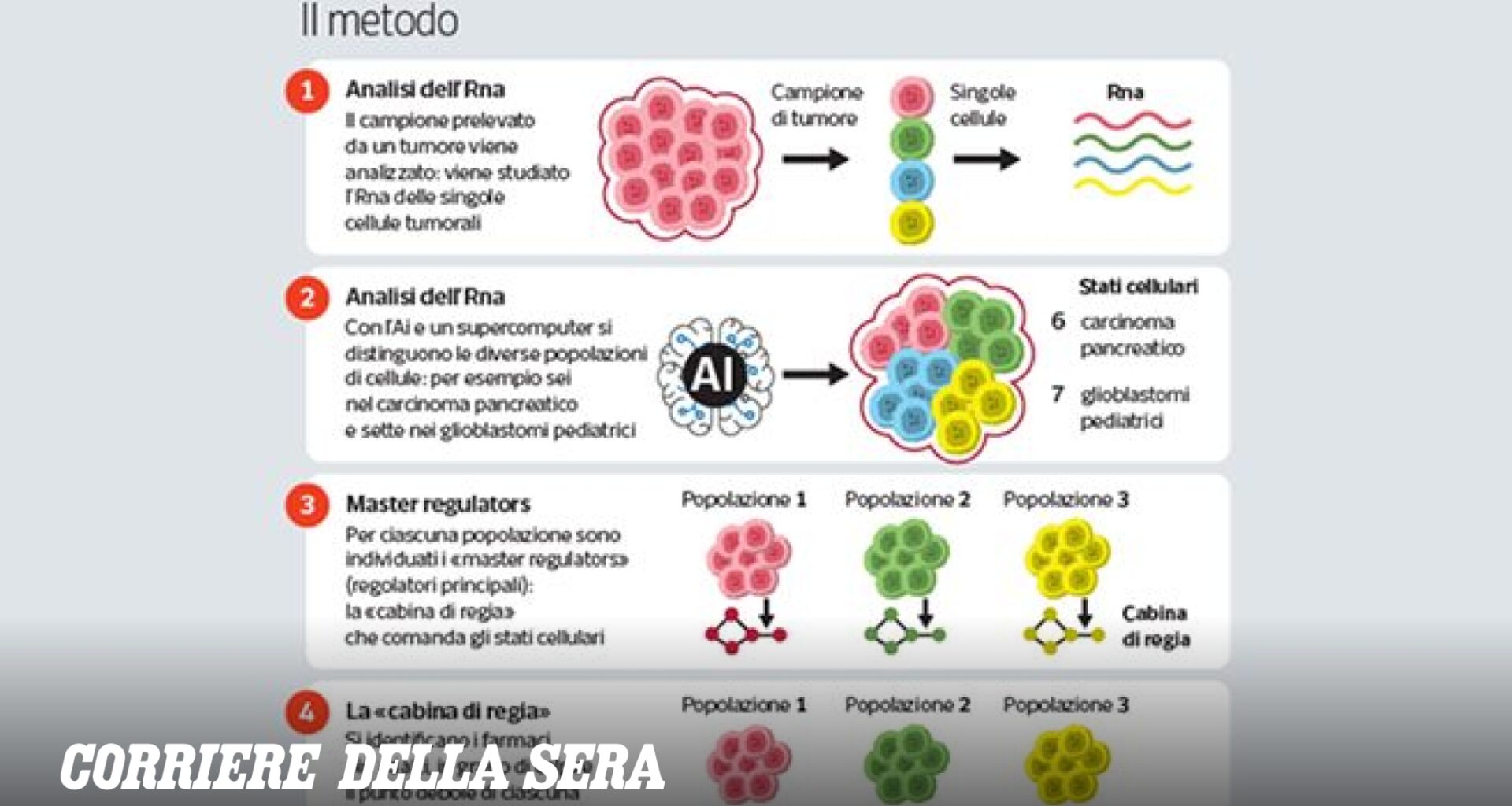 Intelligenza artificiale e cocktail di farmaci: l'approccio biologico per trattare i tumori