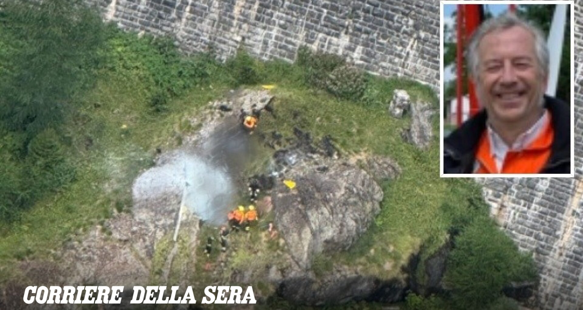 Autogiro sui cavi in Valle Antrona: muoiono i milanesi Alessandro Angelo Muscinelli e Antonella Pagliarani. Il fratello del pilota e compagno della donna assiste allo schianto