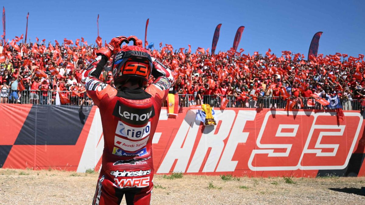 MotoGP Aragon, vince Marc Marquez su Acosta e Bezzecchi, Martin quinto