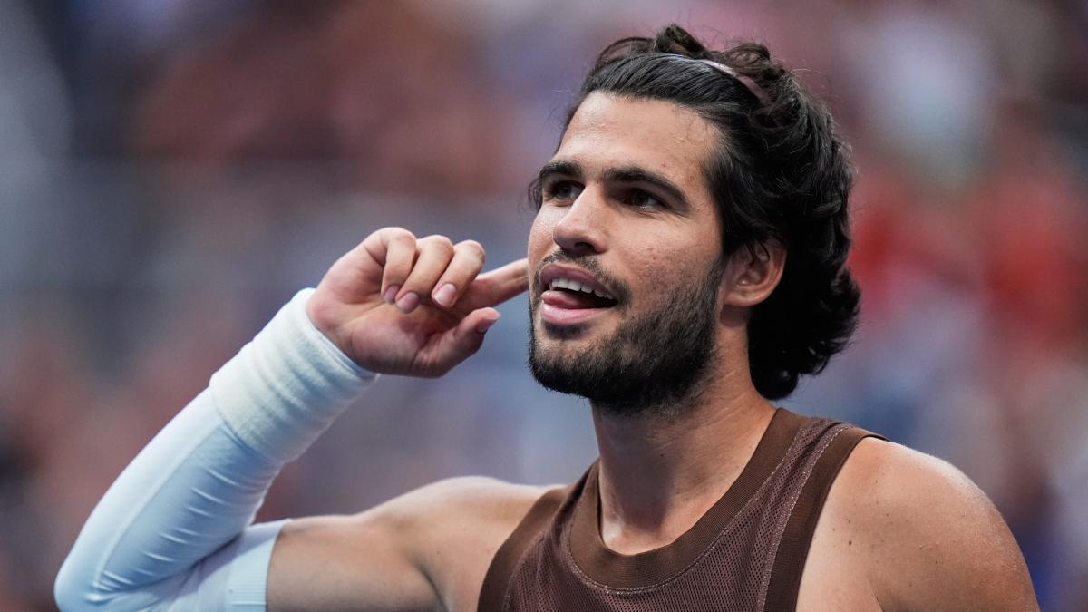 Us Open: Alcaraz riparte bene e batte Safiullin in tre set