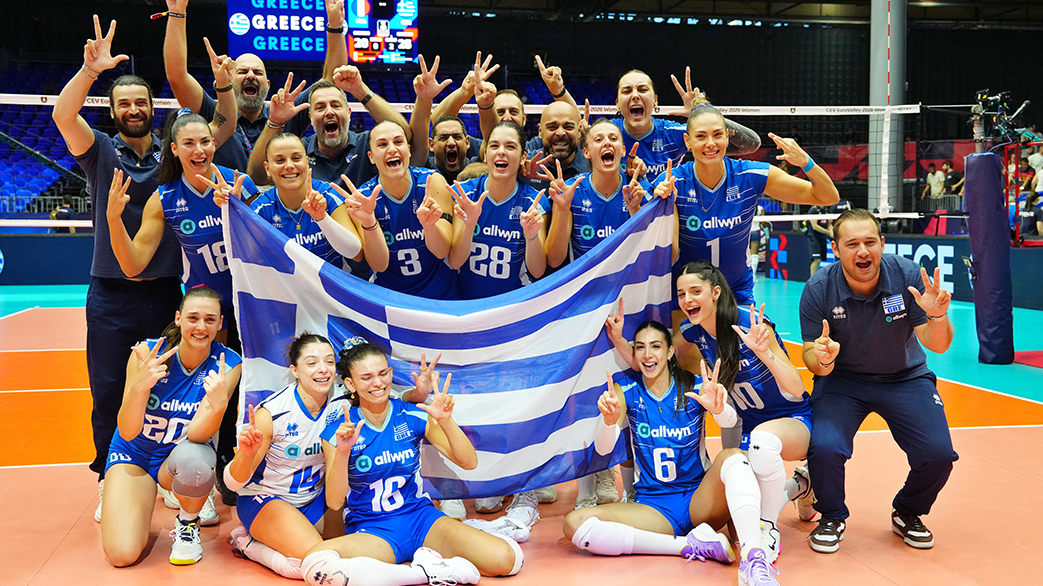 Pallavolo EuroVolleyW2026 – Apostolos Oikonomou e Iman Ndiaye commentano Grecia-Francia 3-0 – iVolley Magazine