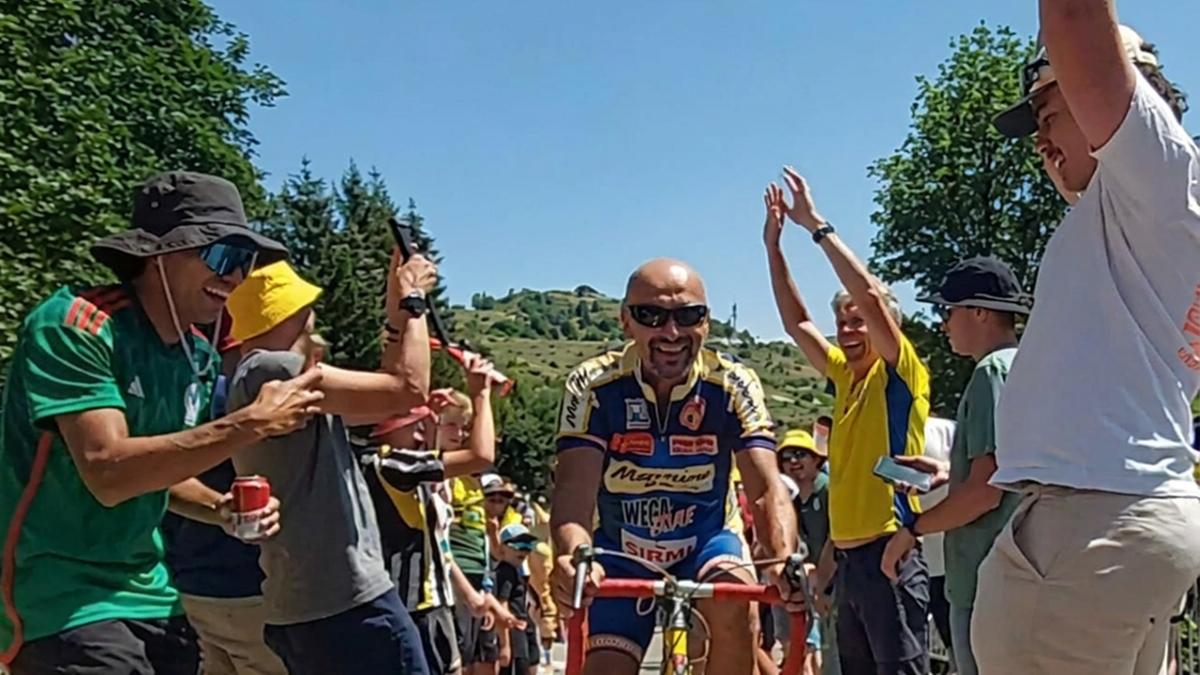 Il sosia di Pantani: "Sulle strade del Tour inseguo il mito del Pirata"