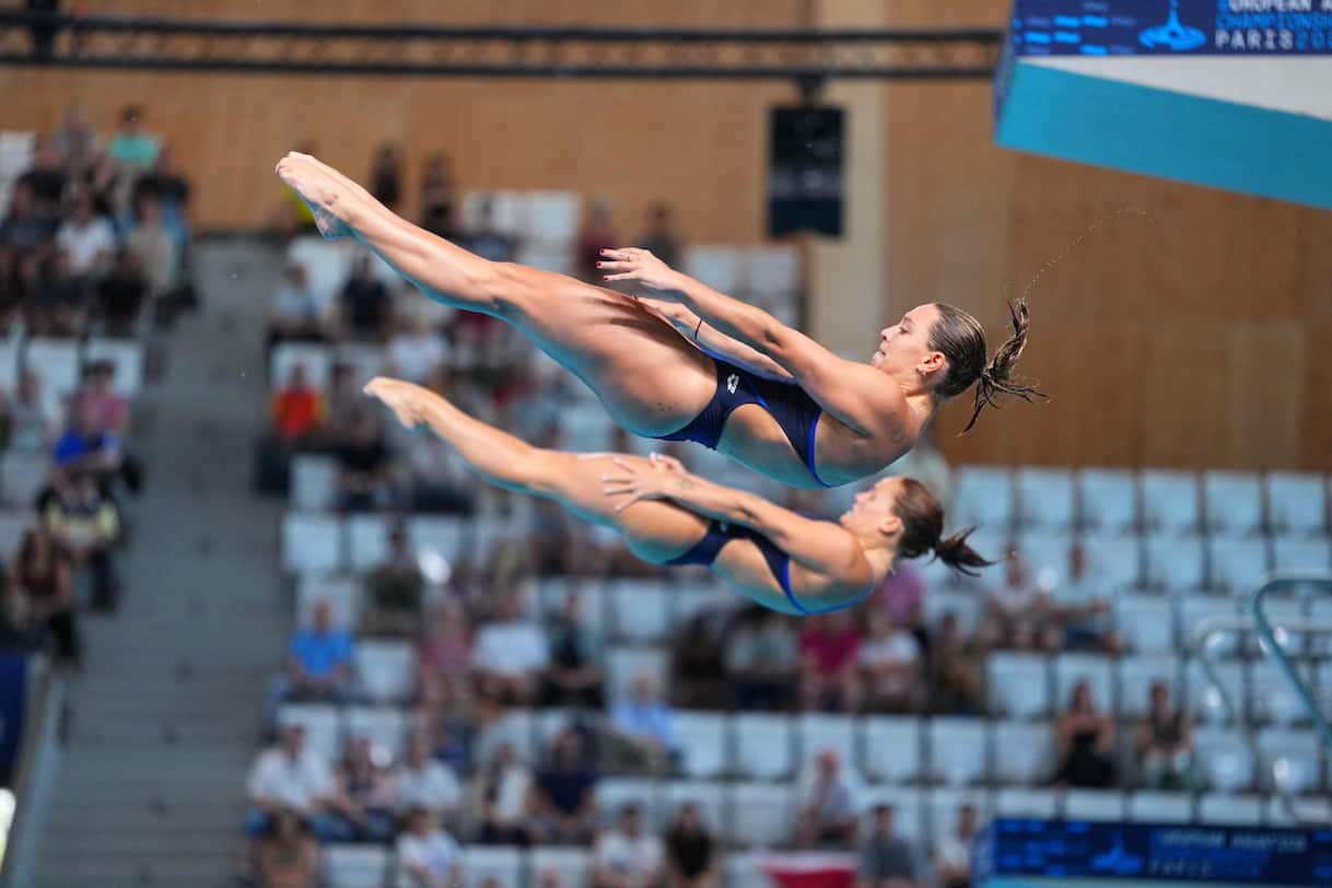 Europei nuoto, Italia oro nei tuffi sincro trampolino 3m con Pellacani e Pizzini