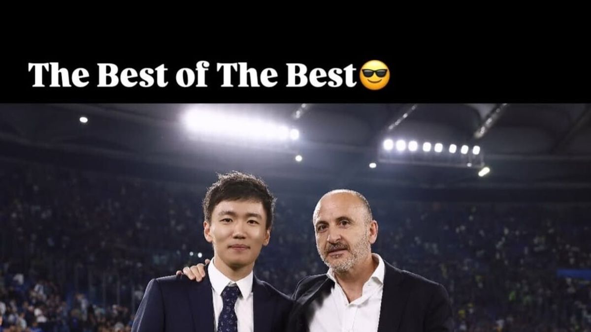 Inter, l'ex presidente Zhang saluta Ausilio sui social - Sportmediaset