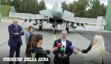 Come i due caccia italiani hanno abbattuto il drone in Lituania: l'allarme dalla Germania, il decollo dei jet e la distruzione in 20 minuti. A bordo c’era un ordigno