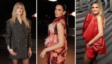 Dua Lipa, Nicole Kidman e Heidi Klum incantano la Paris Fashion We