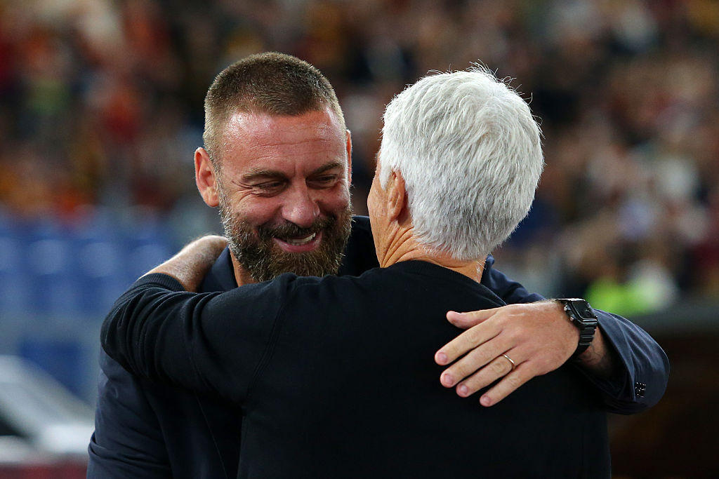 De Rossi manda ko Spalletti: "Lui e Gasp due mostri sacri". Poi spiega la mossa Baldanzi