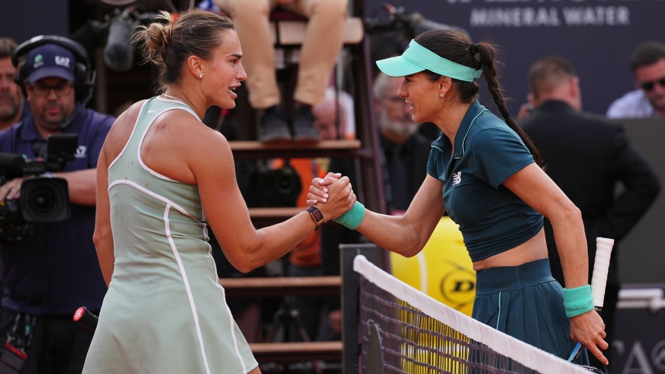 Sabalenka suffers surprise defeat to Cirstea at Italian Open
