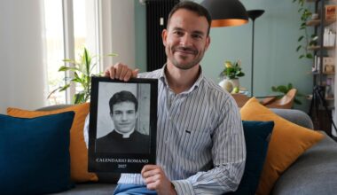 Holy deception: Rome's 'sexy priest' calendar star never set foot in a seminary
