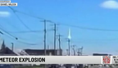 Meteor Explosion Caught on Camera in Rome | News