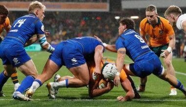 Schmidt signs off in style as the Wallabies beat Italy 57-10 to end a 6-test skid