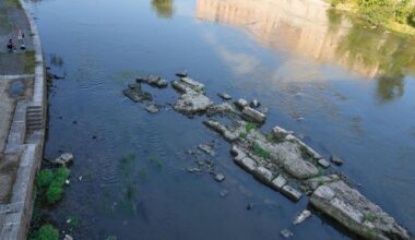 Nero’s Bridge emerges from Tiber River as Rome faces water crisis | National News