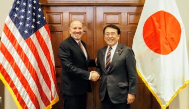 Japan asks U.S. not to treat it unfavorably under new tariffs
