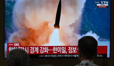 North Korea fires off barrage of missiles hours after Trump says he plans to meet Kim