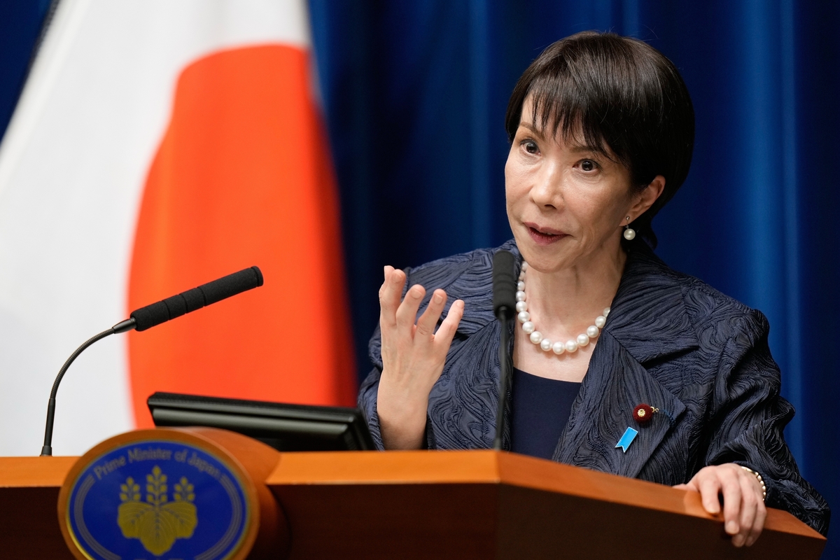 Japanese Prime Minister Takaichi Sanae/AP-Yonhap - Seoul Economic Daily International News from South Korea