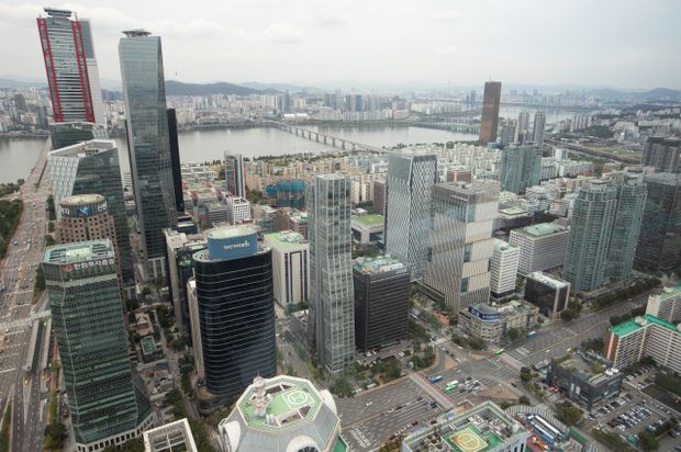 Securities district in Yeouido, Seoul. Yonhap News - Seoul Economic Daily Finance News from South Korea
