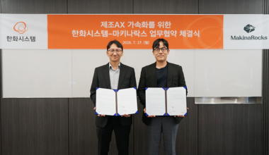 Machinrax, Hanwha Systems cooperate to expand manufacturing AI transformation