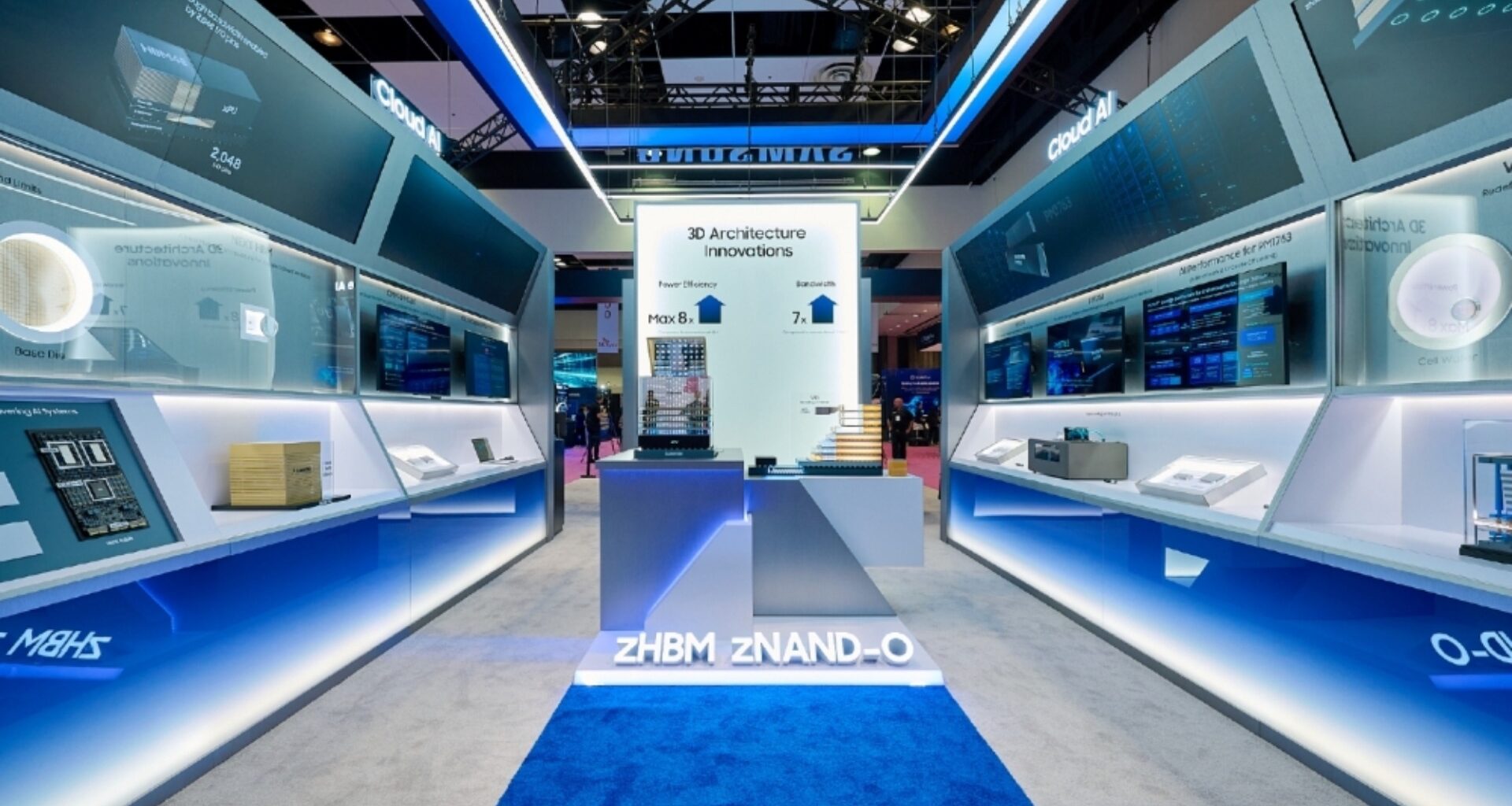 Samsung unveils zHBM AI memory chip with 8x HBM5 speed