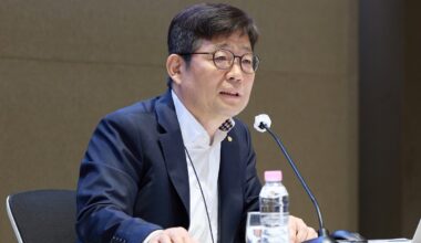 Bank of Korea Senior Deputy Governor Ryoo Sang-dai speaks at a press briefing held at the Bank of Korea in Jung-gu, Seoul, on the morning of the 11th. Photo courtesy of the Bank of Korea - Seoul Economic Daily Finance News from South Korea