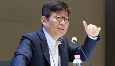 Bank of Korea Senior Deputy Governor Yoo Sang-dae speaks at a press briefing held at the Bank of Korea in Jung-gu, Seoul, on the morning of the 11th. Photo courtesy of the Bank of Korea - Seoul Economic Daily Finance News from South Korea