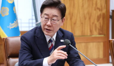 President Lee Jae Myung invited party leader Kim Min-seok and candidates Chung Chung-rae and Song Yo..