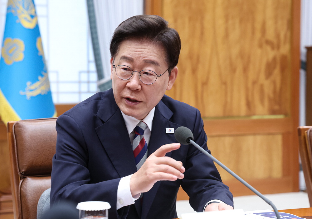 President Lee Jae Myung invited party leader Kim Min-seok and candidates Chung Chung-rae and Song Yo..