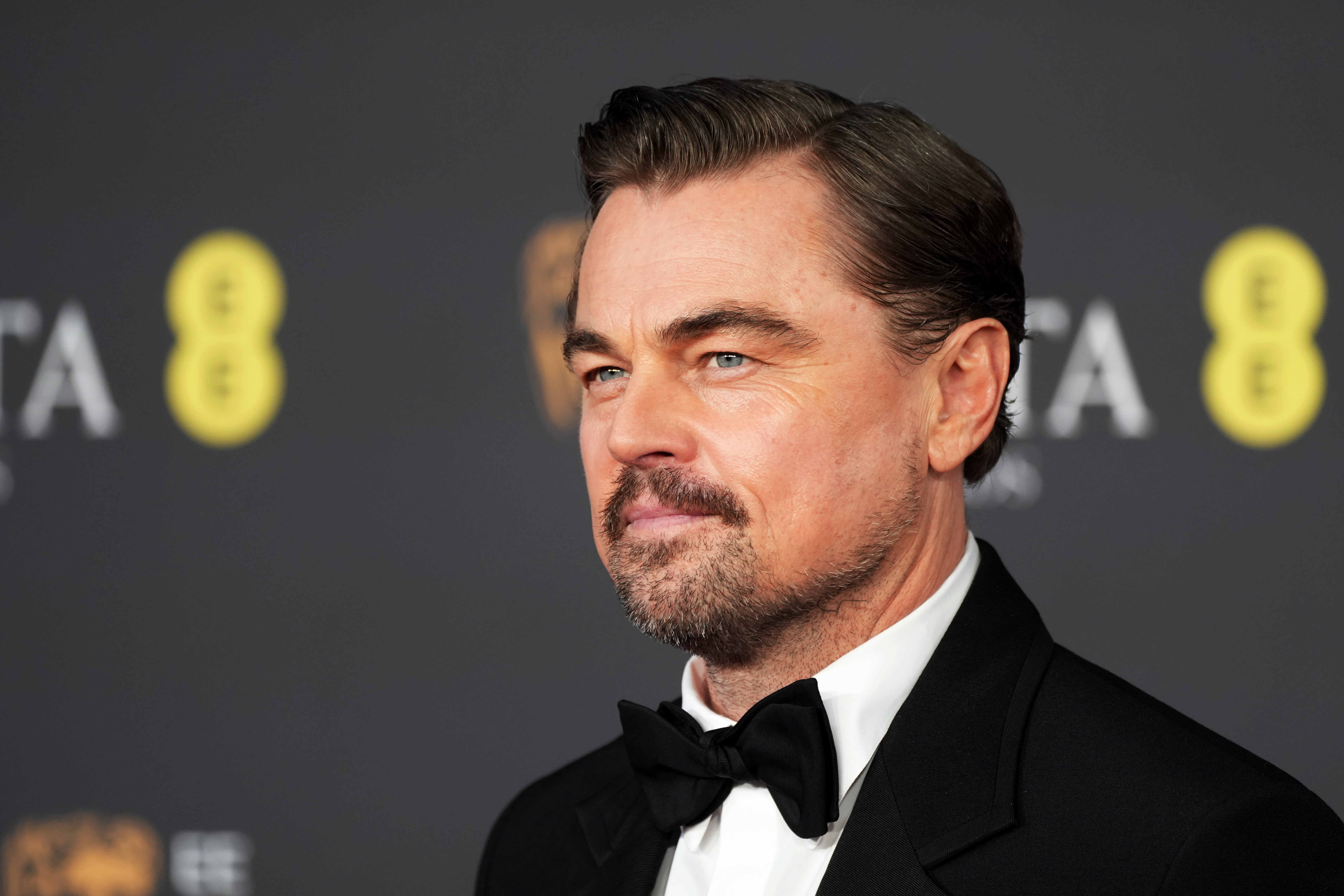 DiCaprio at the Baftas