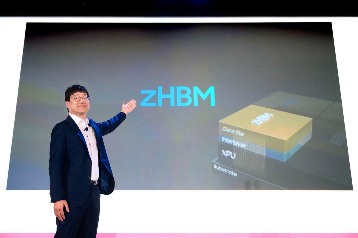 Kim Kyung-ryun, vice president of Samsung Electronics' DRAM Development Division, gives a presentation at "FMS 2026" held in Silicon Valley, U.S., on the 4th (local time). Samsung Electronics - Seoul Economic Daily Finance News from South Korea