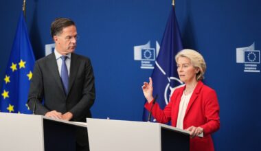 EK pirmininkė: susitarėme su Ukraina dronams išleisti 2 mlrd. eurų