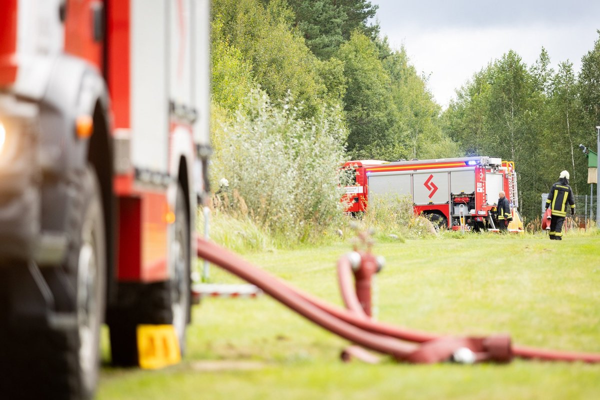 Pasvalio rajone padegtas moters namas, įtariamasis – ligoninėje
