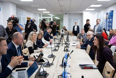 Seimo Demokratų frakcijos „Vardan Lietuvos“ susitikimas su Ministre Pirmininke Inga Ruginiene