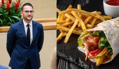 Neimantas siūlo riboti nesveiko maisto reklamą, o jo žmona dirba su kebabų verslu