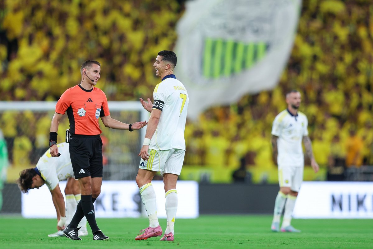 Įsimintinas arbitro Donato Rumšo vakaras: fiksavo Ronaldo įvartį