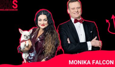 Monika Falcon užminė mįslę apie savo santykių statusą