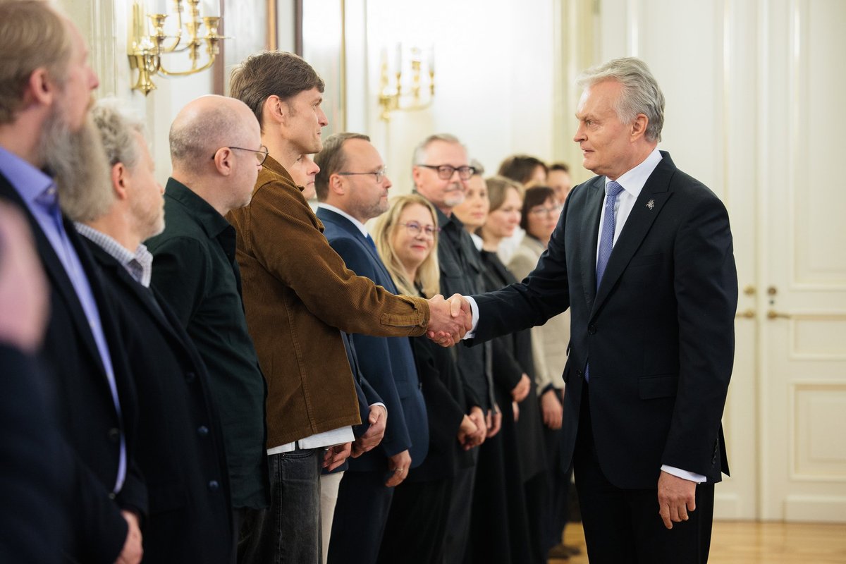 Kultūrininkai jaučiasi išgirsti prezidento, bet to neužtenka, Nausėda jiems tarė „ačiū“