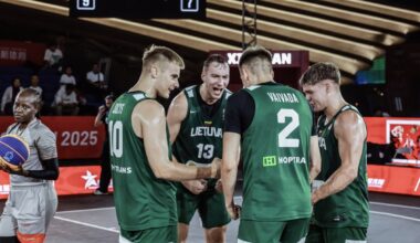 Lietuvos U23 rinktinė – 3x3 pasaulio čempionė