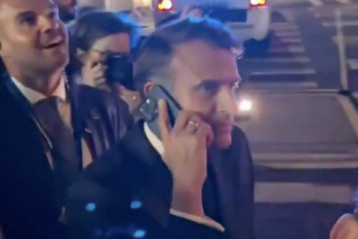 Į Niujorką nuvykusiam Macronui – kuriozinė situacija - Delfi