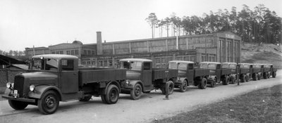 Ankstyvieji Scania-Vabis sunkvežimiai