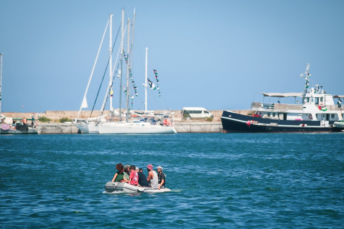 Aktyvistai: prieš pagalbos Gazai flotilę panaudoti dronai ir sprogstamieji užtaisai