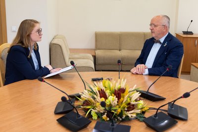 Augustė Lyberytė, Juozas Olekas