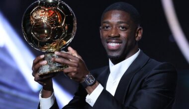 „Ballon d`Or“ apdovanojimuose – Dembele ir Bonmati spindesys
