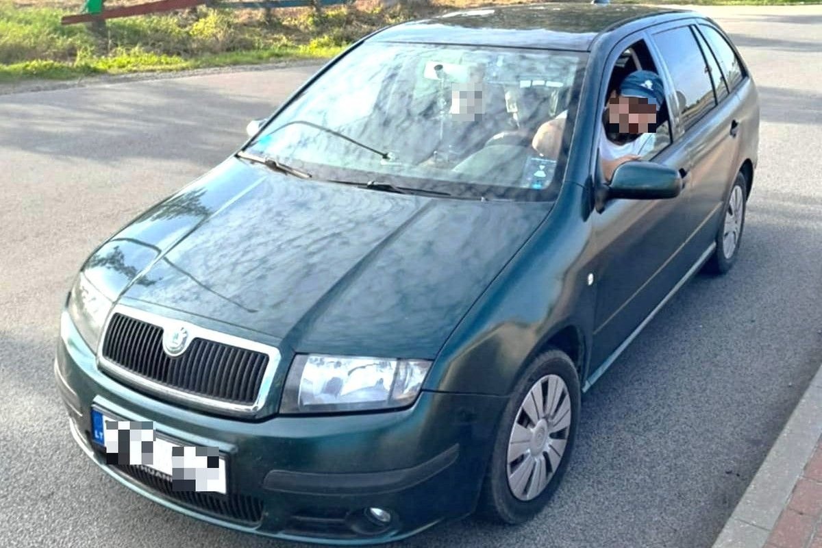 Lietuvoje gyvenantis tadžikas naudojosi netikru vairuotojo pažymėjimu