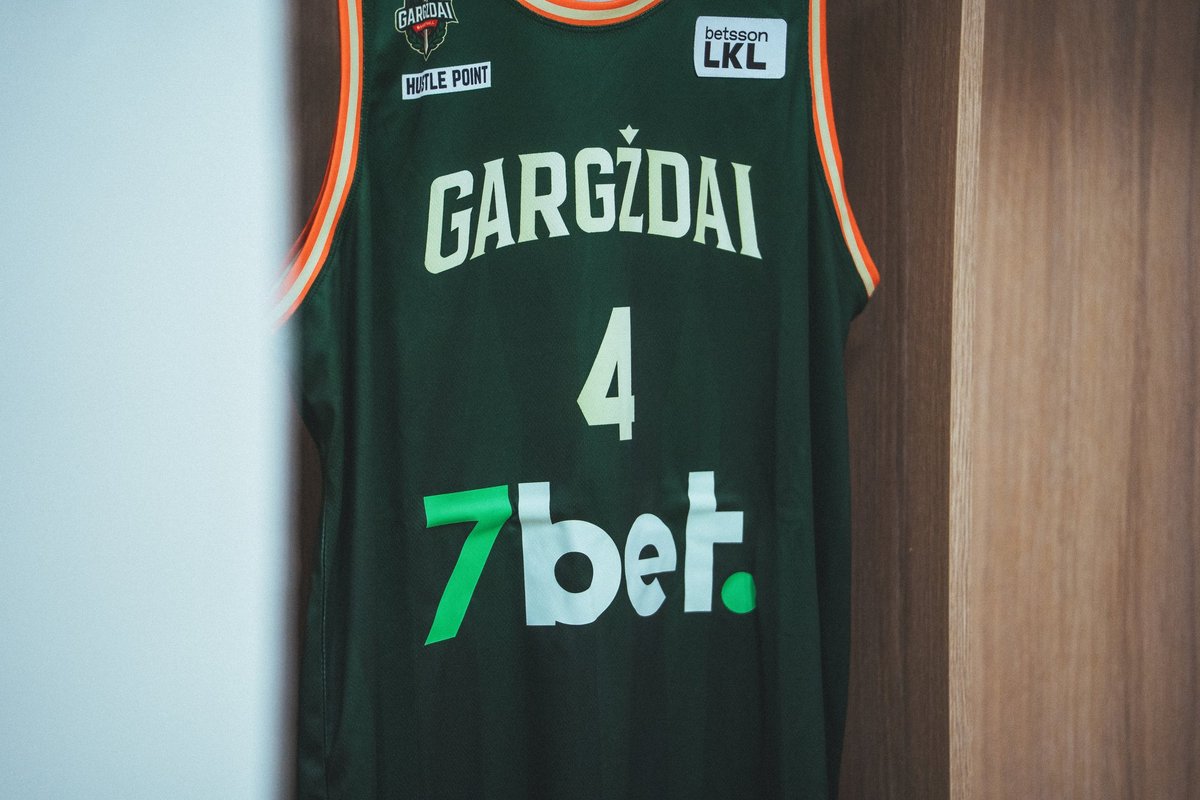 Gargždų krepšinio klubas partnerystė su 7bet