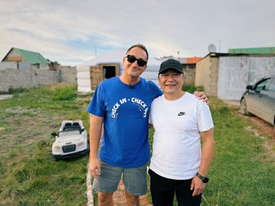Dalis žmonių Mongolijoje vis dar gyvena jurtose