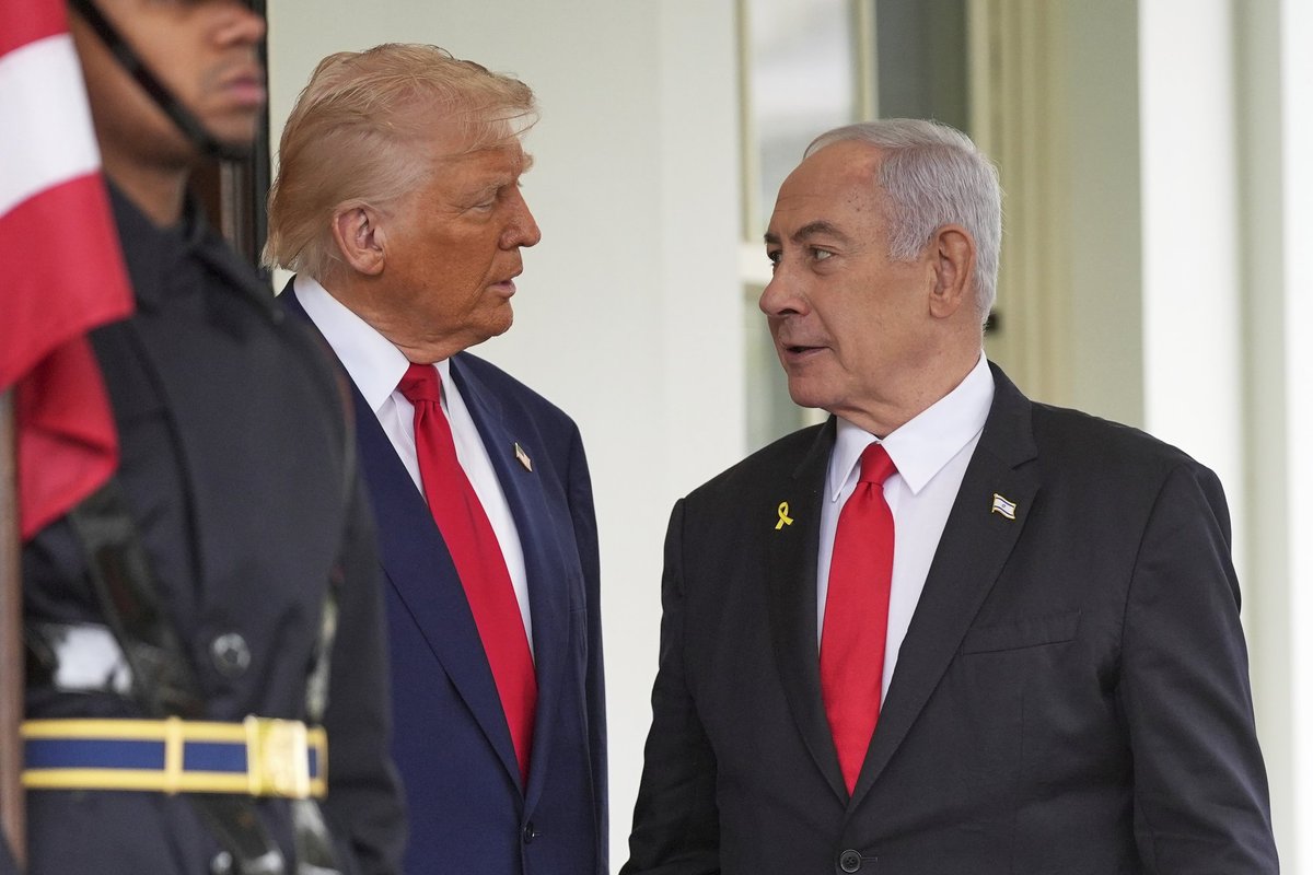 Trumpas pažadėjo „neleisti“ Izraeliui aneksuoti Vakarų Kranto