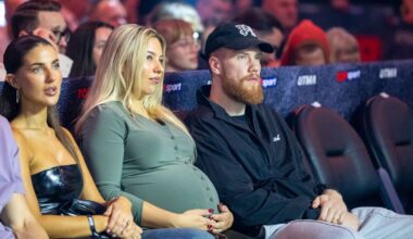 Žalgirietis Ignas Brazdeikis su žmona Jasmina laukiasi pirmosios atžalos