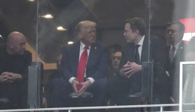 Trumpas užfiksuotas kartu su Musku