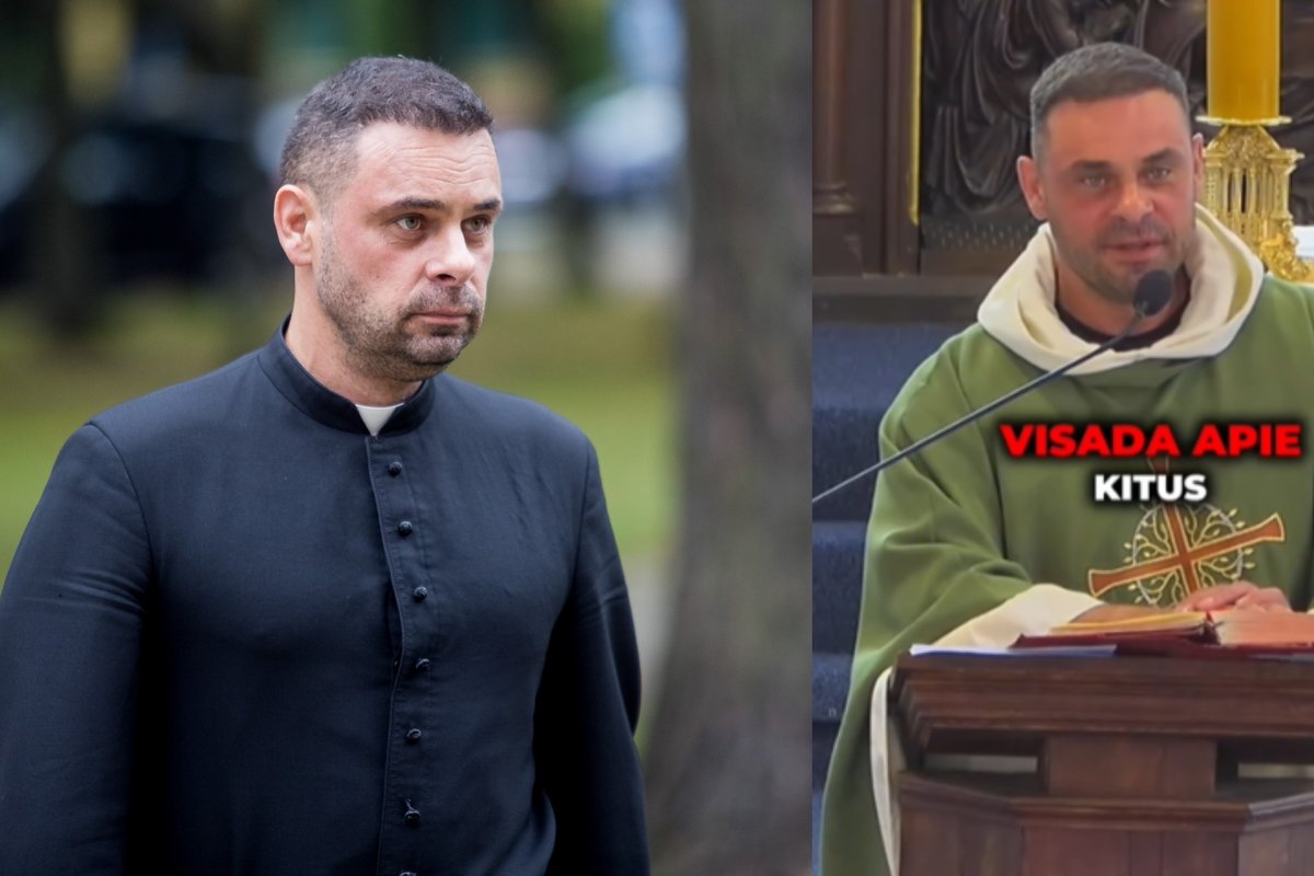 Plinta įkvepiantis vaizdo įrašas su kunigu Vaidu Vaišvila: sureagavo ir Juozas Statkevičius