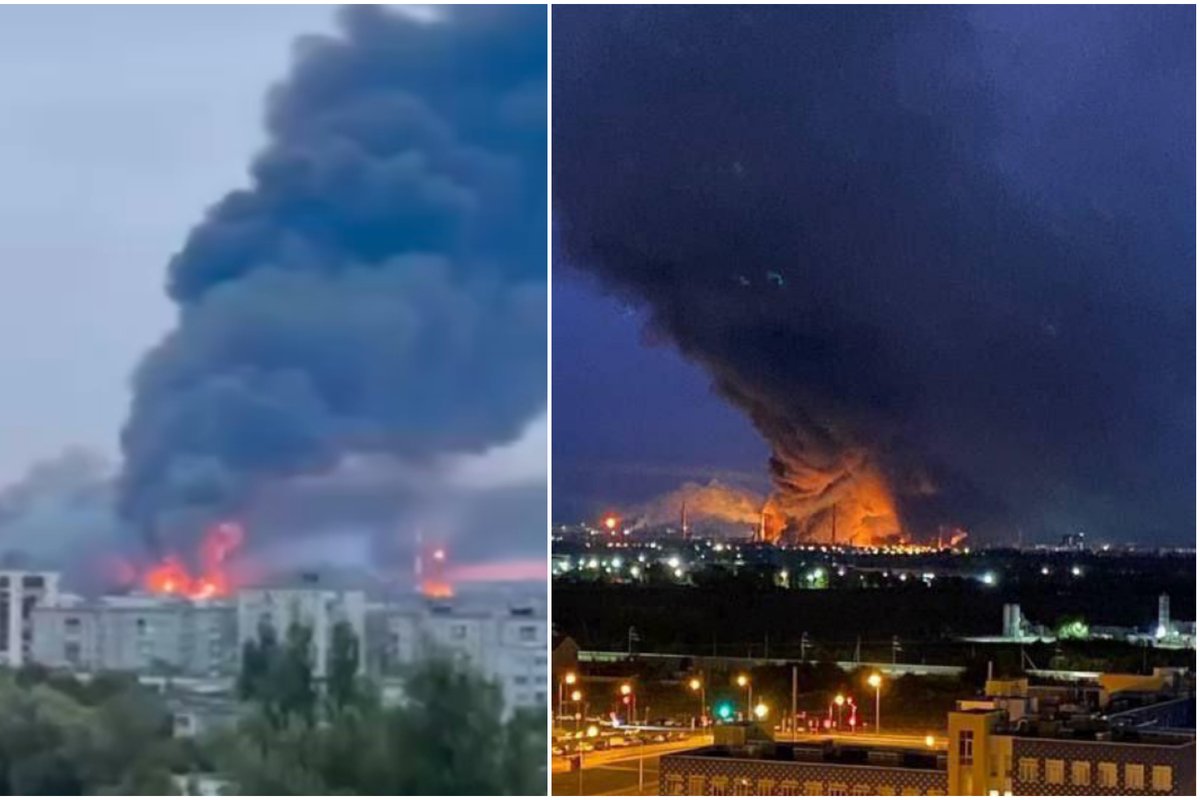 Karas Ukrainoje. „Forbes“: atakos prieš Rusijos naftos perdirbimo gamyklas – galinga Ukrainos korta derybose - Delfi